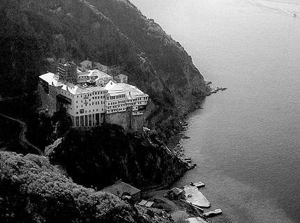 The Monastery Dionysiou - Holy Mountain - Greece
