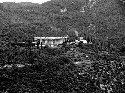 The Monastery Xiropotamou - Holy Mountain - Greece