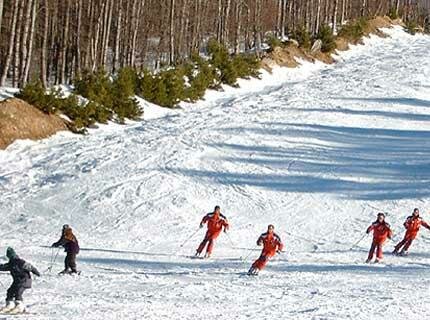 SKIING IN ELATOCHORI - PIERIA - GREECE