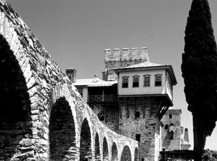 The Monastery Stavronikita - Holy Mountain - Greece