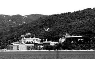 The Monastery of Agios Panteleimon - Holy Mountain - Greece