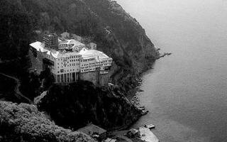 The Monastery Dionysiou - Holy Mountain - Greece