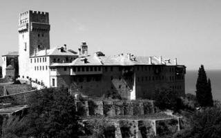 The Monastery Karakalou - Holy Mountain - Greece