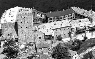 The Monastery Pantokrator - Holy Mountain - Greece